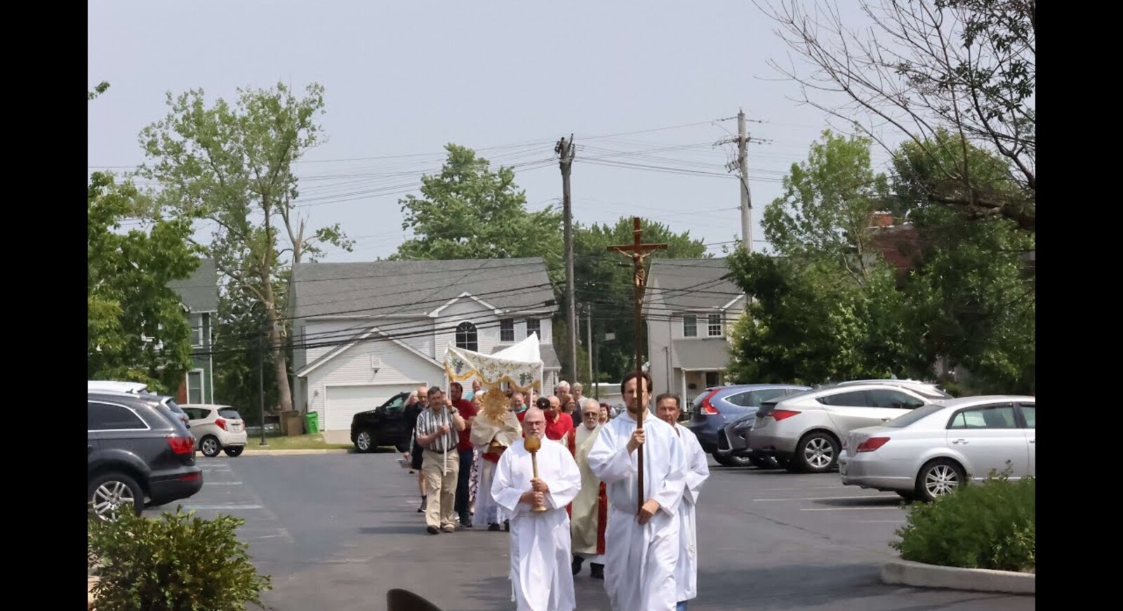 St. Therese Church brings Eucharistic procession to Jennings June 11