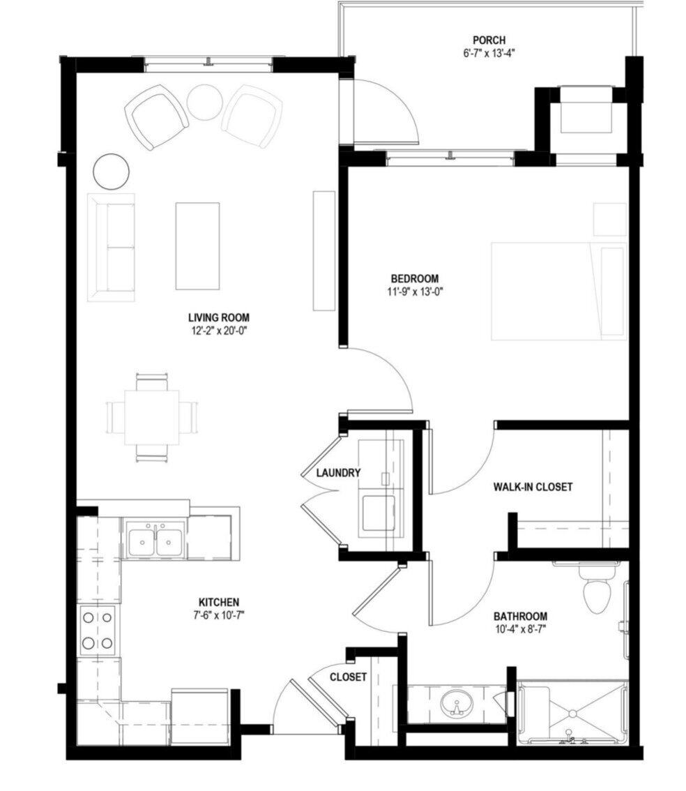 Apartment1brlayoutjenningsatnotredamevillage2