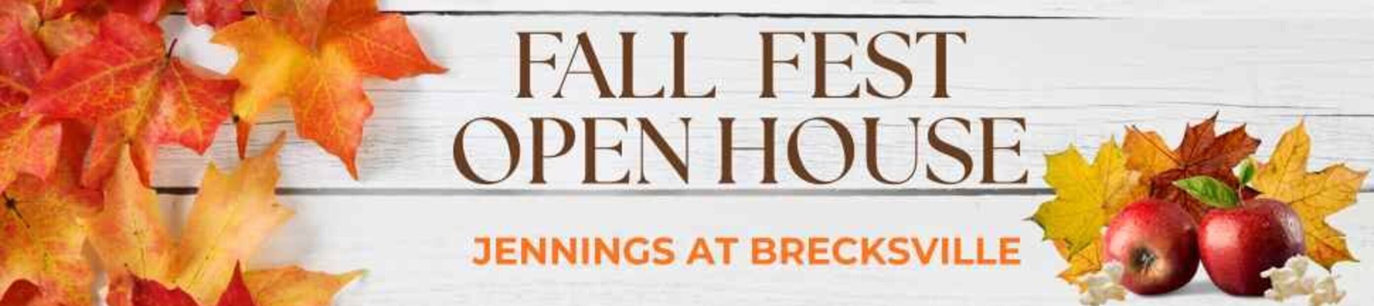 Jennings at Brecksville Fall Fest Header