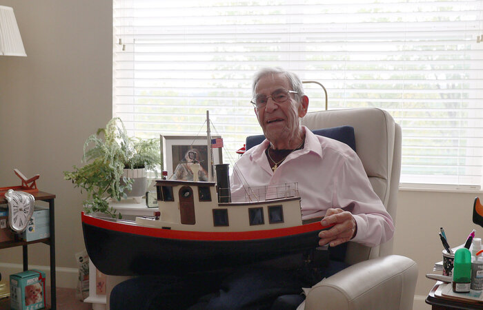 Alex: Jennings empowers me to keep working on my model shipbuilding 