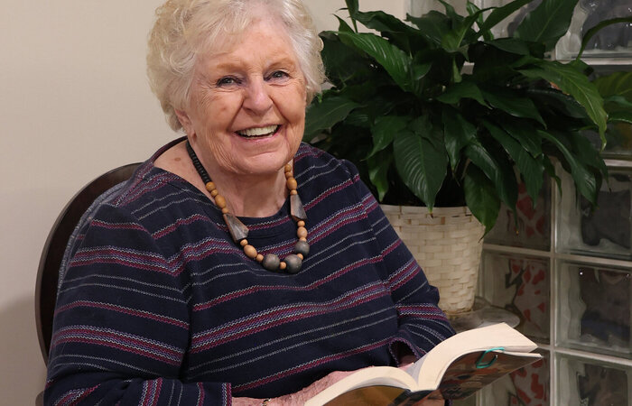 Clare: passion for reading inspires her to start a book club